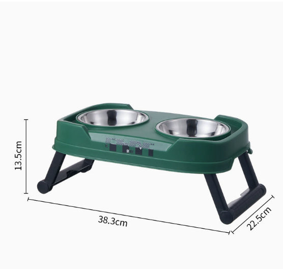 Cazuela de Alimentación Dobles Volcánicas Inoxidable plegable