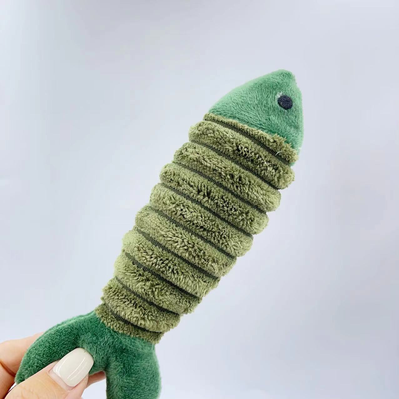 Juguetes de Seda con Pez para Gatos con Nepitita