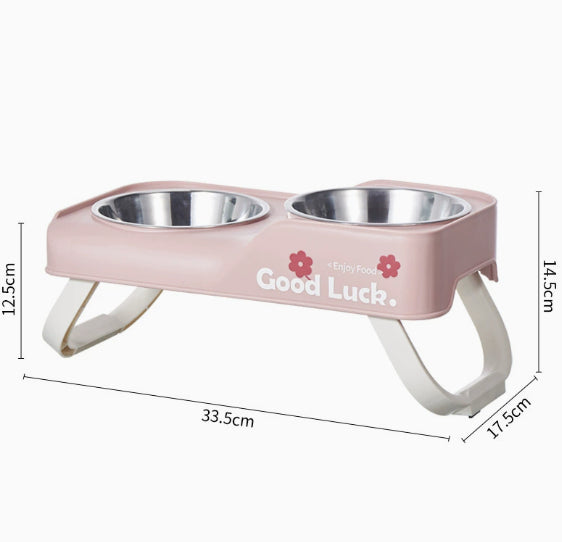 Cazuela de Alimentación Dobles Volcánicas Inoxidable plegable