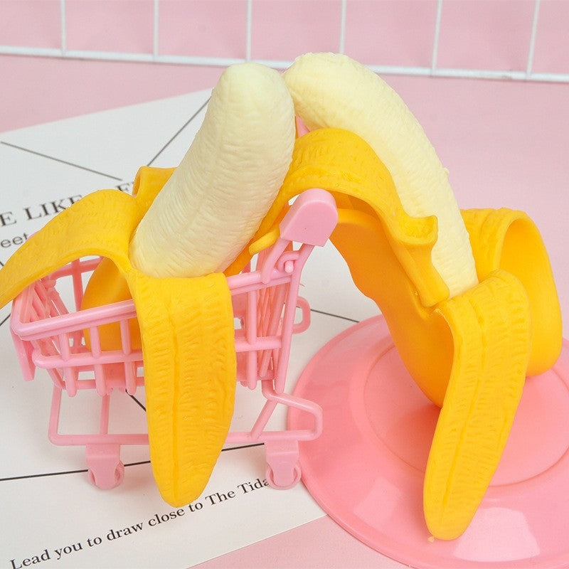 Interaktiv Banan-leksak i TPR för Husdjur
