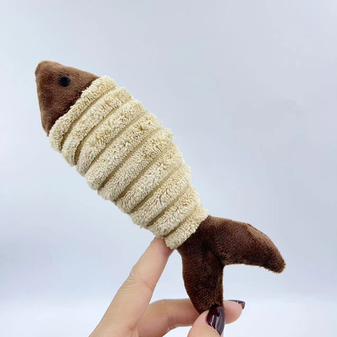 Juguetes de Seda con Pez para Gatos con Nepitita