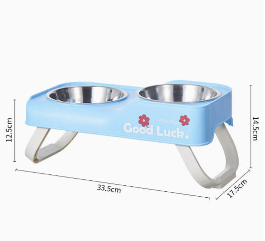 Cazuela de Alimentación Dobles Volcánicas Inoxidable plegable